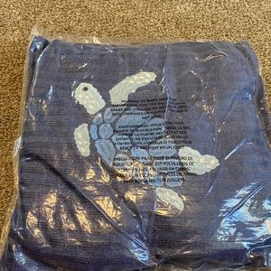 Vera Bradley embroidery straw pillow